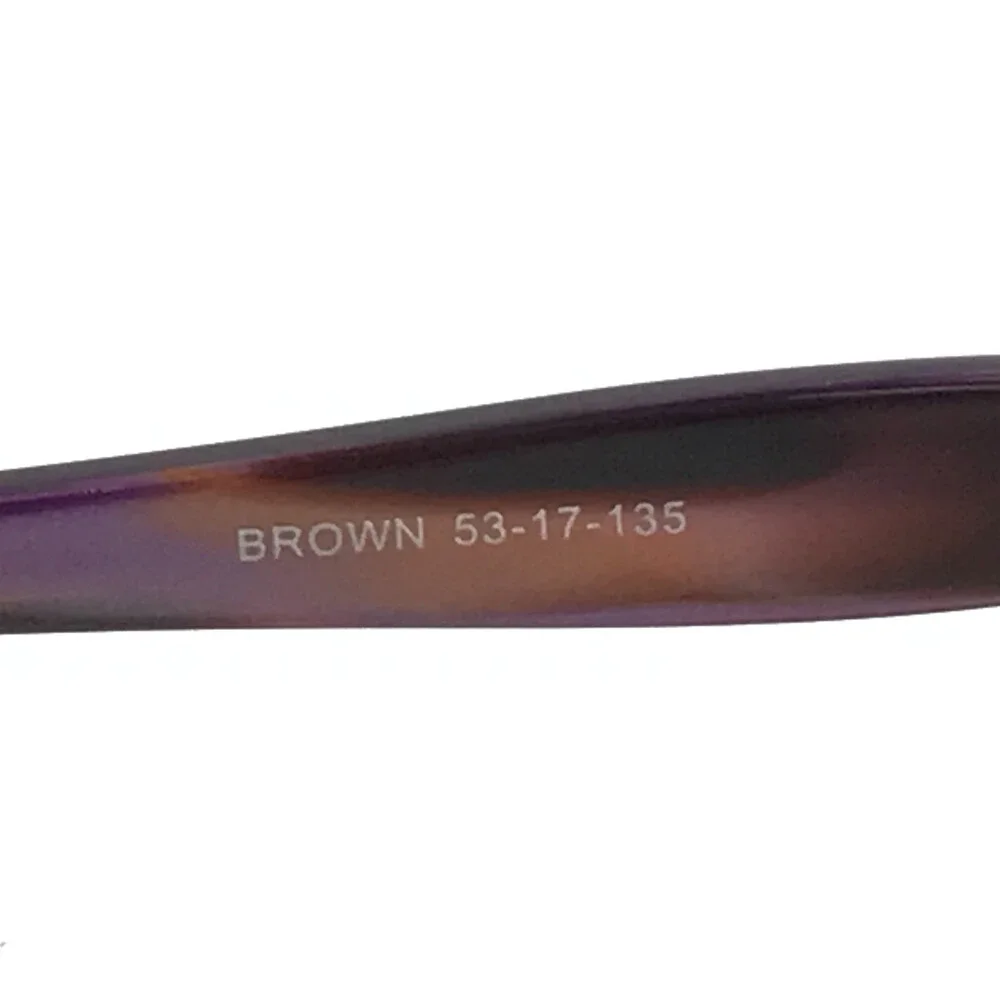 St. Moritz Eyewear Eyeglasses Frames BELLA BROWN Rectangle Crystals 53-17-135